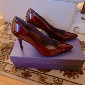 Stuart Weitzman Wine Colored Pumps